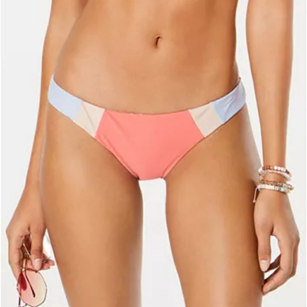 NWT Hula Honey Colorblocked Bikini Bottoms